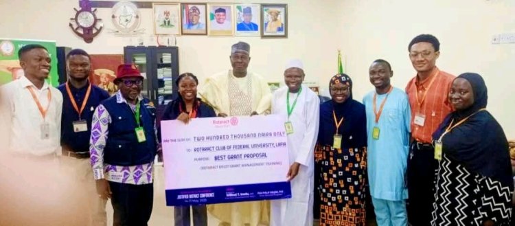 FULafia and Rotaract Club Discuss Humanitarian Partnership