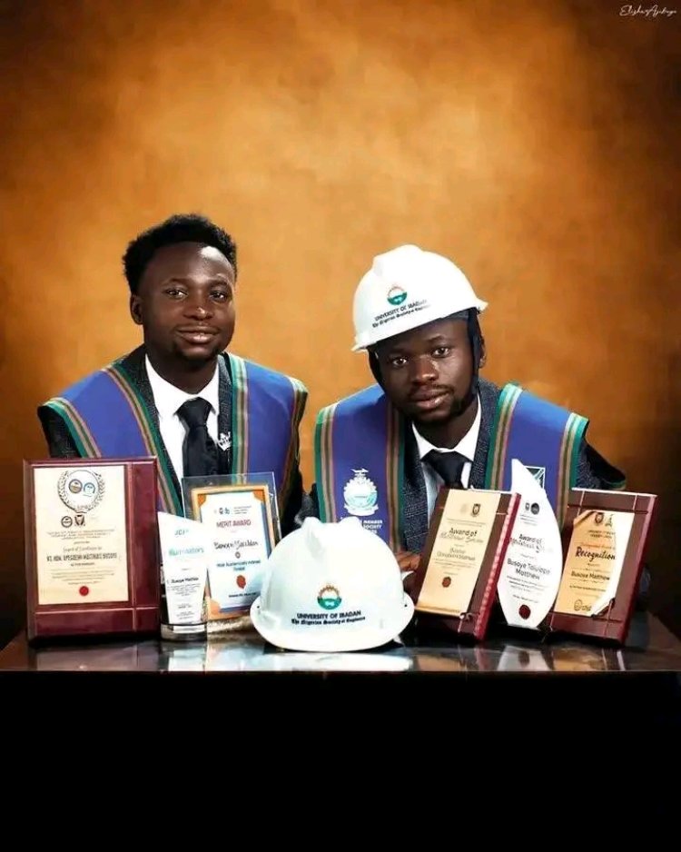 Twin Brothers Make History at University of Ibadan