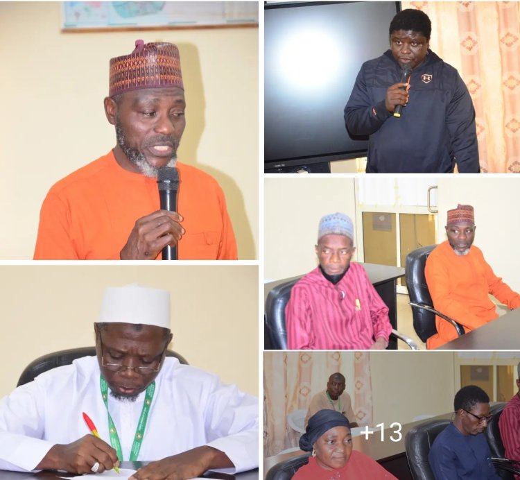 Federal University of Lafia VC Prof. Shehu Abdul Rahman Receives NDE Coordinator