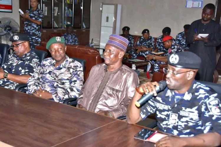 Borno Police Commissioner Pays Courtesy Visit to VC