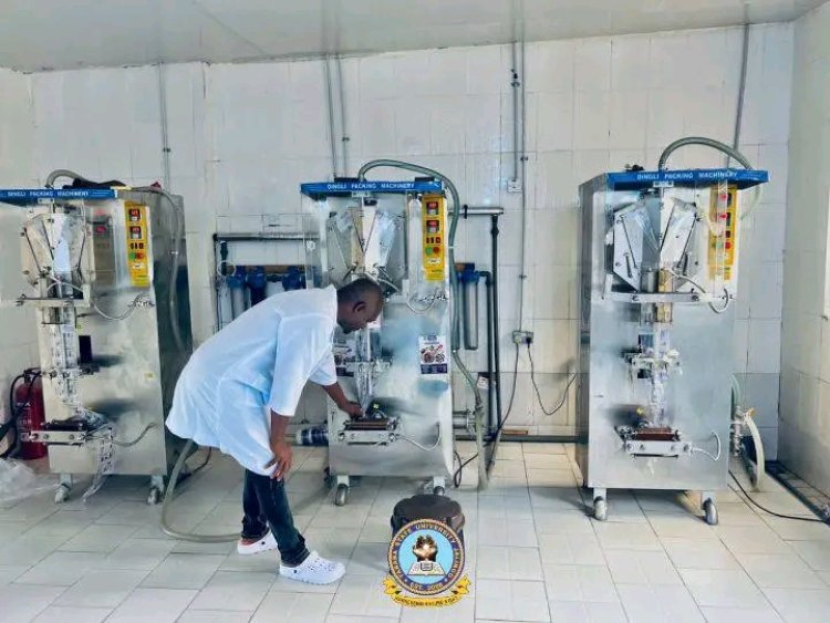 Taraba State University Enhances Water Production Factory