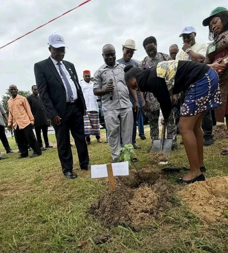 University of Port Harcourt Celebrates 50th Anniversary with Tree Planting Ceremony