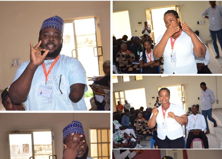 FULafia VC Attends Deaf Interpreters Debate