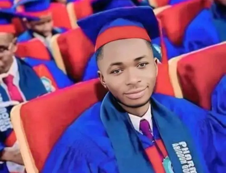 UDUS Graduate Onimisi Godwin Emerged As Best Graduating Pharmacy Student