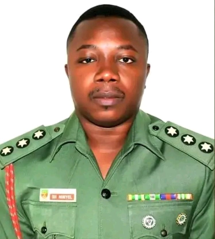 Meet Capt. Nimyel S H Assistant Lecturer at Nigeria Defense Academy