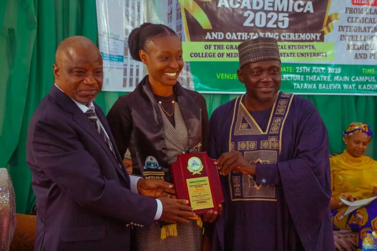 KASU College of Medicine Celebrates 6th Sponsio Academica and Oath-Taking Ceremony