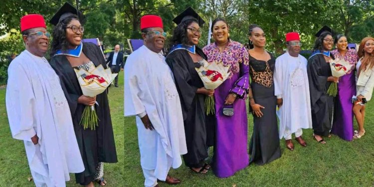 David Umahi’s Daughter Graduates with First-Class Honours in Robotics Engineering from UK University