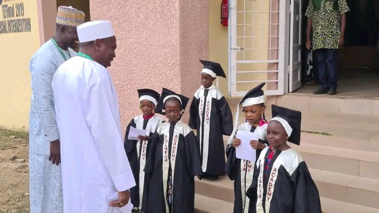 FULafia Academy Holds Maiden Graduation Ceremony, Emphasizes Importance of Extra-Curricular Activities