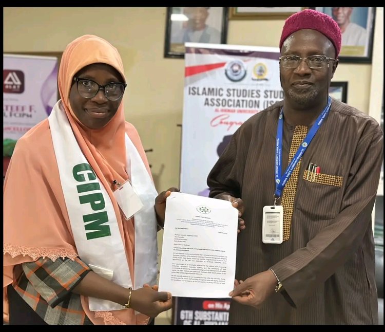 CIPM Kwara State Branch Pays Courtesy Visit to Al-Hikmah University Vice-Chancellor