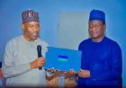 Professor Umaru Pate Donates Laptops to University of Maiduguri Mass Communication Department