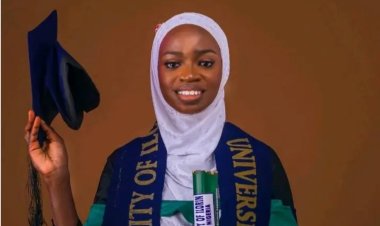 University of Ilorin Graduate Mulikat Bakare Achieves First Class Honours In Educational Technology