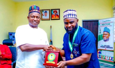 Ex-Student of Kogi State Polytechnic Honored with NYSC Presidential Award