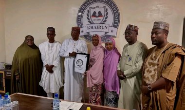 Centre for Gender Studies, BUK Pays Courtesy Visit to KHAIRUN