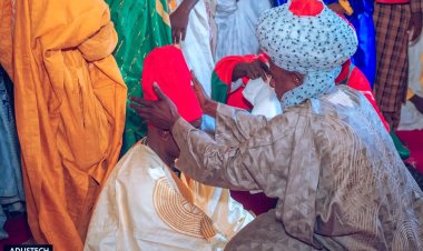 Aliko Dangote University of Science and Technology VC Prof. Musa Tukur Yakasai Turbaned as Sarkin Kudun Gaya