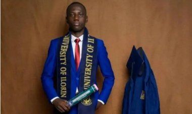 University of Ilorin Student Lukmon Sanni Emerged as the Overall Best Graduating Student in Business Education