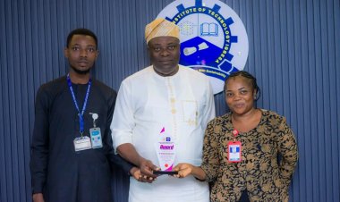 AMACOS Honours OGITECH Rector for Leadership Excellence