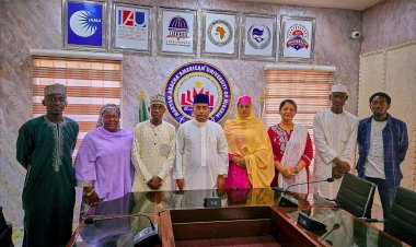 Development Hub Pays Courtesy Visit to Maryam Abacha American University