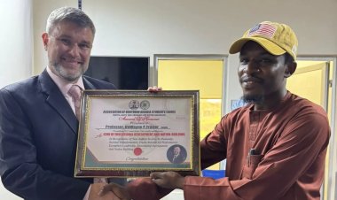 American University of Nigeria President DeWayne Frazier Honored with Prestigious Award