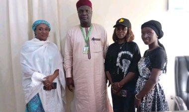 ANFS Coordinator Pays Courtesy Visit to Dean of Student Affairs, FULafia