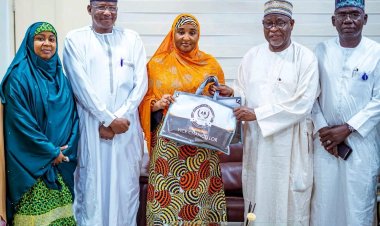 KHAIRUN Management Visits Honourable Minister of State for Education