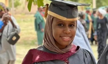 FUD Graduate Yusra Ahmad Ridwan Emerges As  Overall Best Graduating Female Student