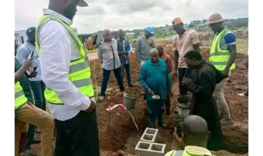 Kogi State University Kabba Breaks Ground for 1,300-Seat Auditorium Donated by Okun-Born Medical Doctor