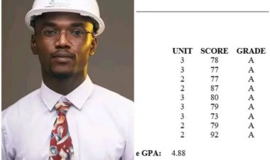 Falowo Emmanuel Oyindamola Shines at Ekiti State University's 29th Convocation Ceremony