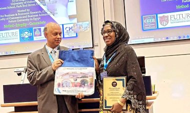 NSUK Vice-Chancellor, Professor Sa’adatu Hassan Liman, Conferred with Honorary Fellowship at University of Oxford