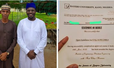 Young Fulani Student Achieves First Class Honors in Petroleum Engineering at Bayero University Kano