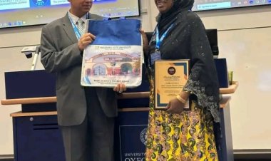 University Of Oxford Confers Honorary Fellowship On NSUK Vice-Chancellor