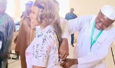 FULafia Vice-Chancellor, Prof. Shehu Abdul Rahman, Joins Graduating Students for Sign-Out Celebrations