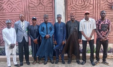 Baba-Ahmed University Students Council Pays Courtesy Call on Vice-Chancellor