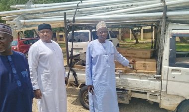 Federal Polytechnic Bauchi Receives Solar Street Lights from NERC