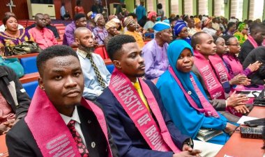 University of Ibadan College of Medicine Holds Induction Ceremony for Medical Laboratory Science Graduands