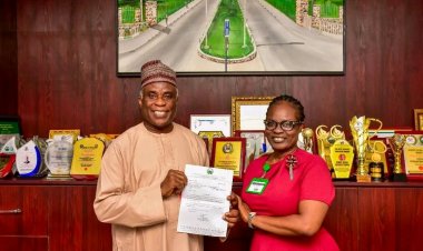 CMD Congratulates Ayodele on Promotion to Deputy Director