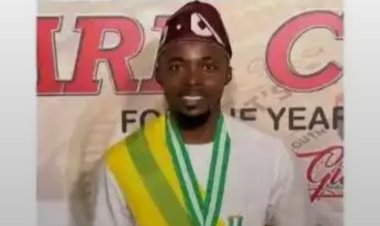 Andrew Paul Nkom Honored with President’s NYSC Award