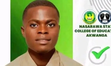 Young Comrade Musa Godiya Elected SUG President at College of Education Akwanga