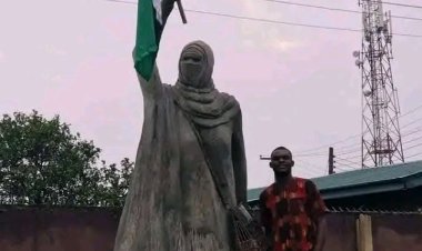 UNIBEN Student Creates Sculpture of Aisha Yesufu