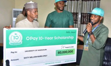 University of Maiduguri Partners with OPay for ₦1.2 Billion Scholarship Scheme