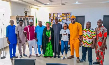 Jumabee Pays Courtesy Visit to Federal University Lokoja