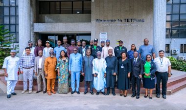 Nile University VC Pays Courtesy Visit to TETFund Executive Secretary