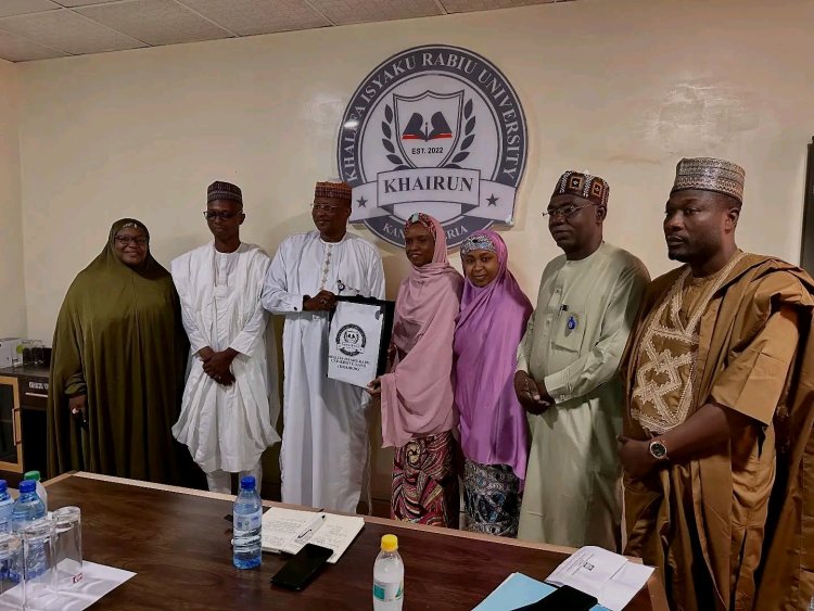 Centre for Gender Studies, BUK Pays Courtesy Visit to KHAIRUN