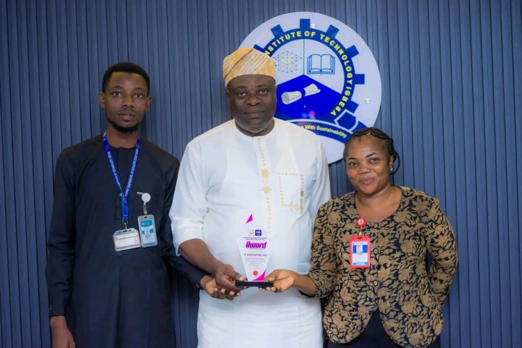 AMACOS Honours OGITECH Rector for Leadership Excellence