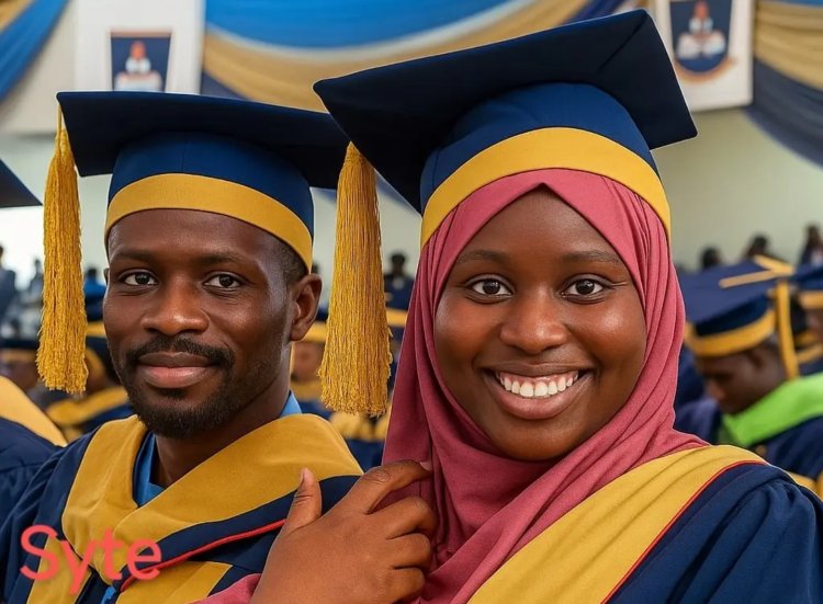 Power Couple Achieves Double Masters Degrees at LASU Convocation