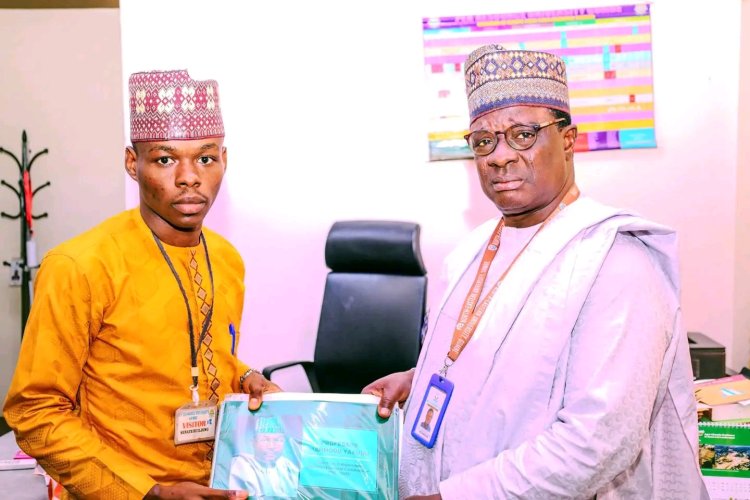 North-Eastern University Gombe Receives Electoral Reference Book from The Electoral Hub