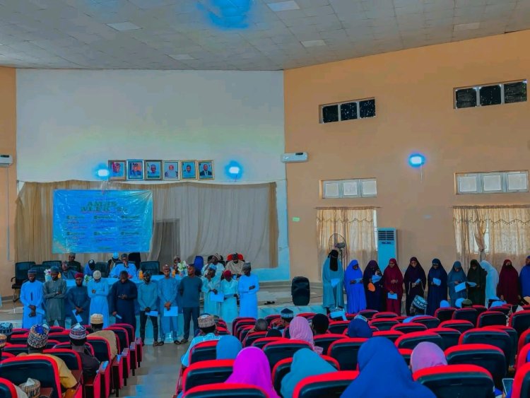 UDUS Muslim Health Students Hold Annual Week, Charge Newly Appointed Executives to Defend Public Trust