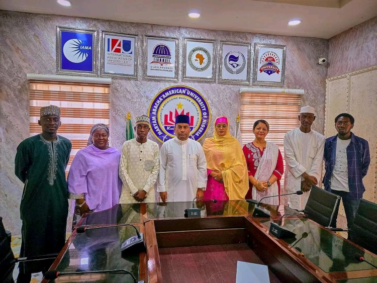 Development Hub Pays Courtesy Visit to Maryam Abacha American University