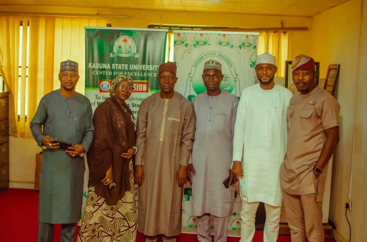 Kaduna State University Hosts Delegation from Federal University of Education, Zaria