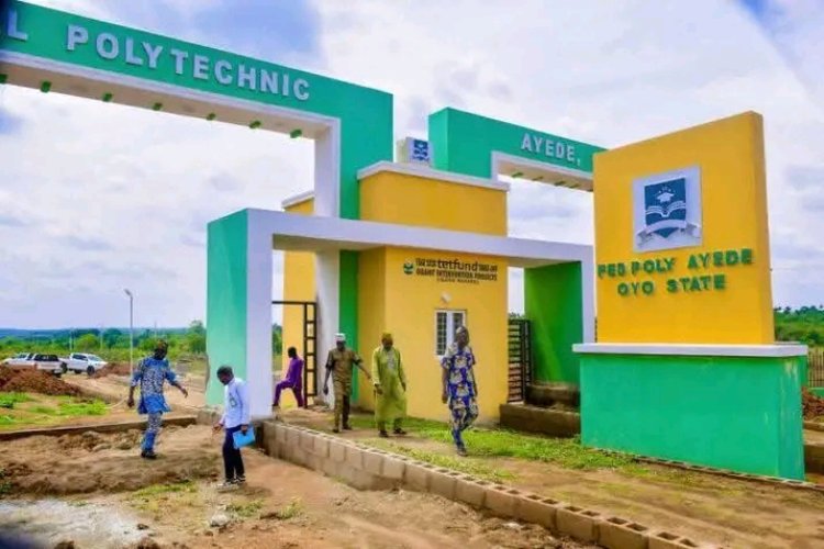 Federal Polytechnic Ayede Begins 2025-2026 ND Full-Time Admission