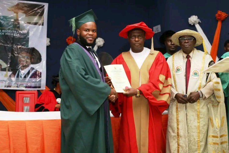 AKSU Graduating Teachers Inducted into TRCN